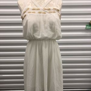 White goddess dress